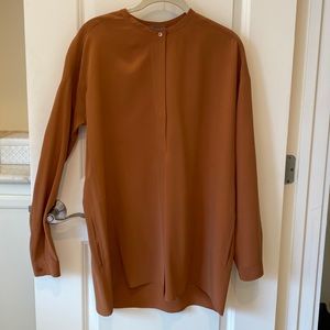 Vince silk tunic size S